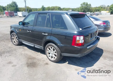 2008 Land Rover Range Rover Sport Hse из США, поврежденный, VIN SALSK25438A128872